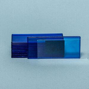 Акриловый магнит (заготовка) «ПАНОРАМА» 105х45 мм. Синий