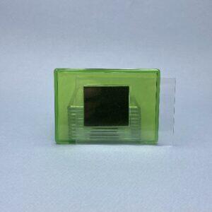 Акриловый магнит (заготовка) 108х78 мм. Зеленый прозрачный